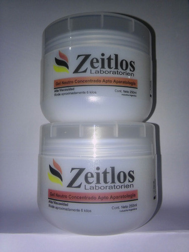 Gel Neutro Concentrado Rinde 8 Kg Electrodos Ultrasonido Rf 1