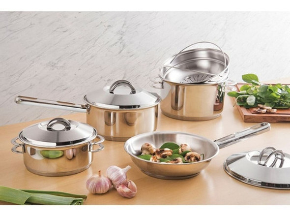 Olla Alta Acero Inox. 20cm, 3.6 Lts - 62504/200 - Tramontina 1 Olla Alta Acero Inox. 20cm, 3.6 Lts - 62504/200 - Tramontina 1