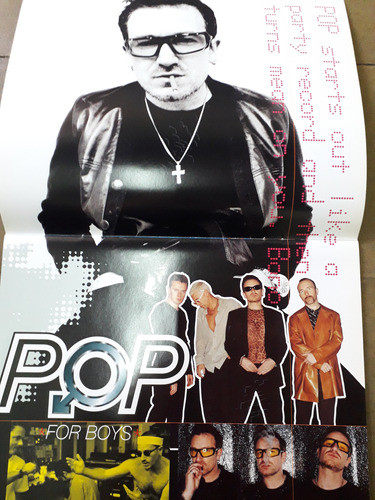 Libro Programa Conciertosde La Gira Popmart De U2 - 1997 Mus 1