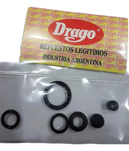 Conjunto De 6 Orings Para Cabezal Carga Superior Sifón Drago 0