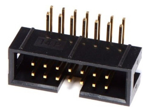 Conector Macho Idc 2x8 Circuito Impreso 90° Scw16r X 10 Htec 1