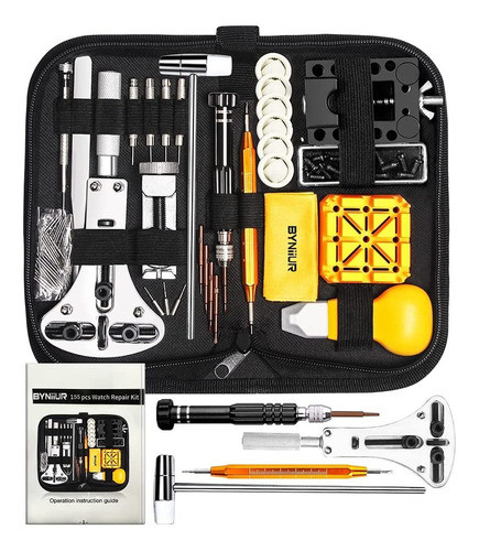 Kit De Reparacion De Reloj Abridor De Cajas 155pz 0