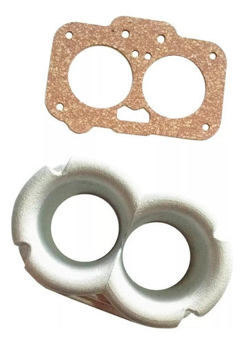 Trompeta De Aluminio Carburador Dino Caresa 40mm 1