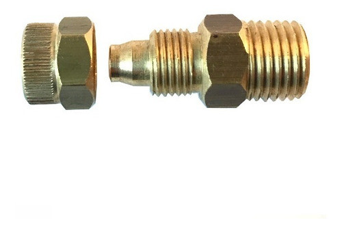 Conector Recto Rápido Completo 6mm 1/4 Bspt, Latón 0