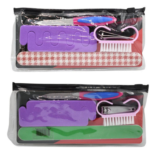Set Completo De Manicura Y Pedicura 6 Piezas 1