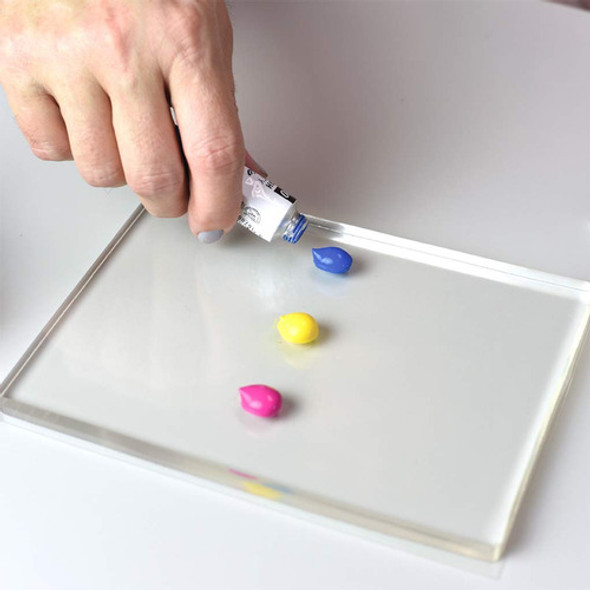 Placa De Impresion De Monoimpresion De Prensa De Gel - Placa 1