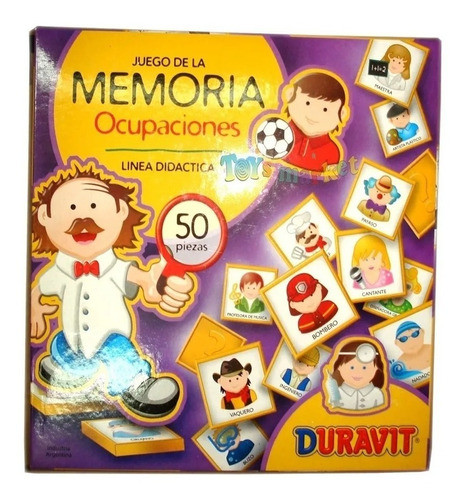 Juego De Memoria 50 Piezas Memotest Duravit Tiendajyh 1