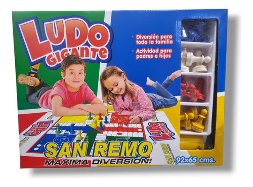 Juego Ludo Gigante San Remo Casa Valente 0