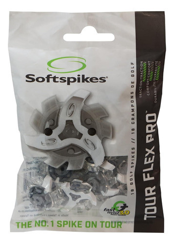Puntas De Golf Tour Flex Pro Fast Twist 30 Unidades 1