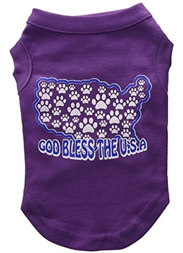 Mirage Pet Products 10pulgadas Que Dios Bendiga A Estados Un 0