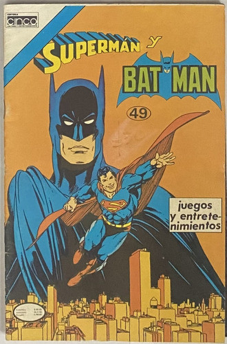 Batman, Y Superman, Dc Ed Cinco, 32 Pag, Cl01 0