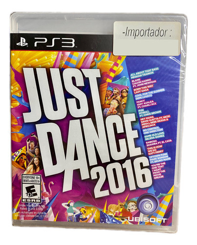 Just Dance 2016 Ps3 Fisico Sellado Nuevo 0