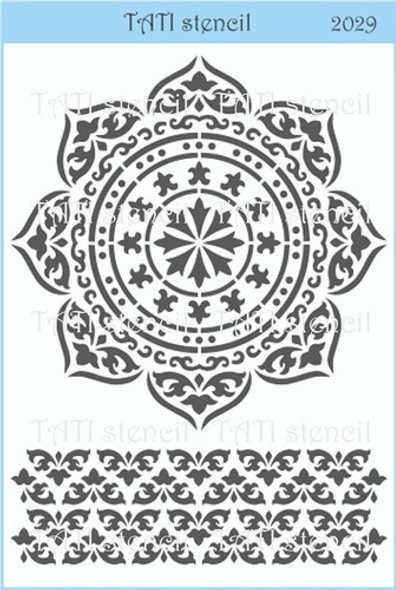 Stencil Media Mandala 1