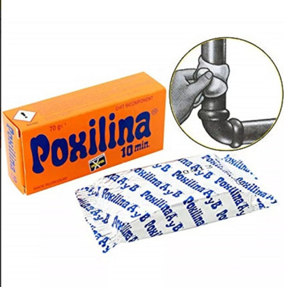 Poxilina Masilla Epoxi 10 Minutos X 250 Gr 1