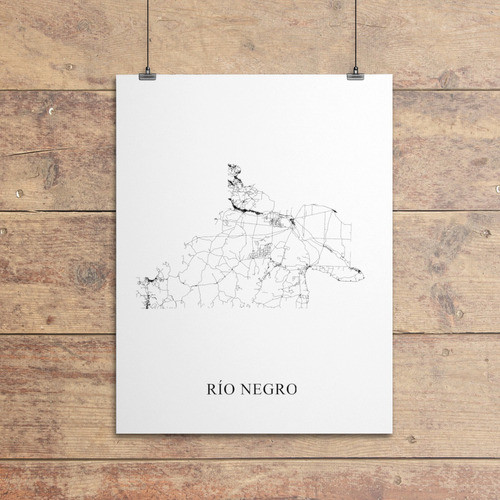 Mapa Provincia De Río Negro 0