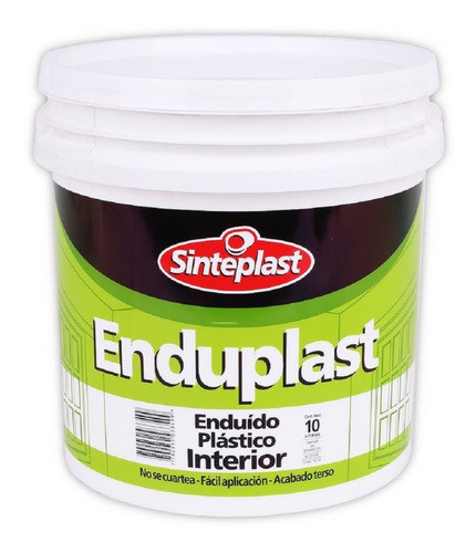 Enduplast Enduido Plastico Interior Sinteplast 10 Kg 0