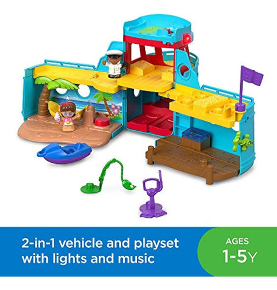 Barco Amigo De Fisher-price Little People Viajan Juntos, Mul 1