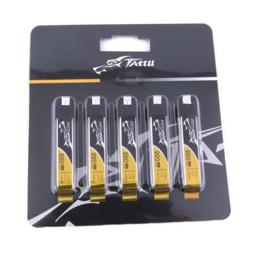 220mah 3.7v 45 C 1s1p Lipo Batería Pack Jst-phr Enchufe (5pc 0