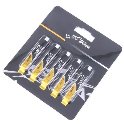 220mah 3.7v 45 C 1s1p Lipo Batería Pack Jst-phr Enchufe (5pc 1