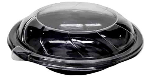 Embalagem Saladeira 1000ml Preta Galvanotek G26i 200und 1