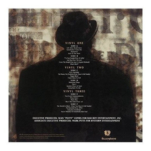 Notorious Big Life After Death Colored Vinyl Lp Vinilo X 3 1