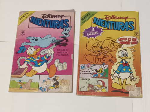 6 Revistas Disney Aventuras N° 1- 2- 13- 14- 17- 18 1