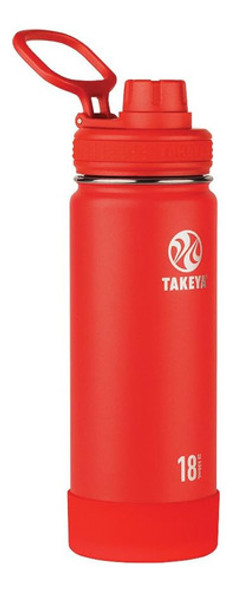Takeya Actives Botella Agua Acero Inoxidable 18oz Fuego 0 Takeya Actives Botella Agua Acero Inoxidable 18oz Fuego 0