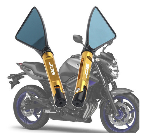 Para Adequado Para Espelho Retrovisor Yamaha Xj6 Xj 6 0