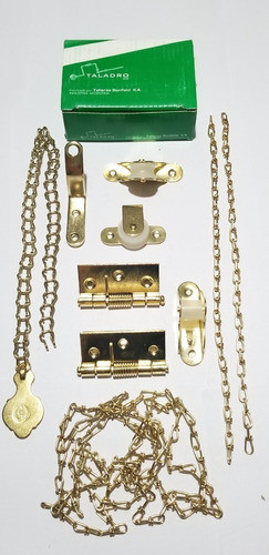 Herraje Aparato Para Banderola De Hierro Bronceado Completo 1