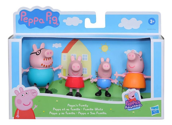 Peppa Pig: Peppa Pig Y Su Familia 4 Pack 0