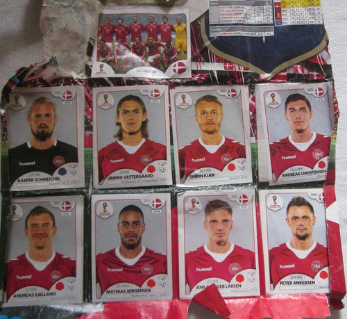Figuritas Del Album Mundial Rusia 2018 Pagina Suelta 0