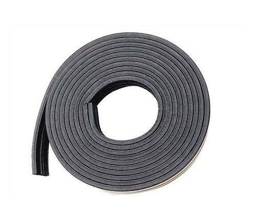 Veda Fresta Adesivo Preto  E  600cm 0