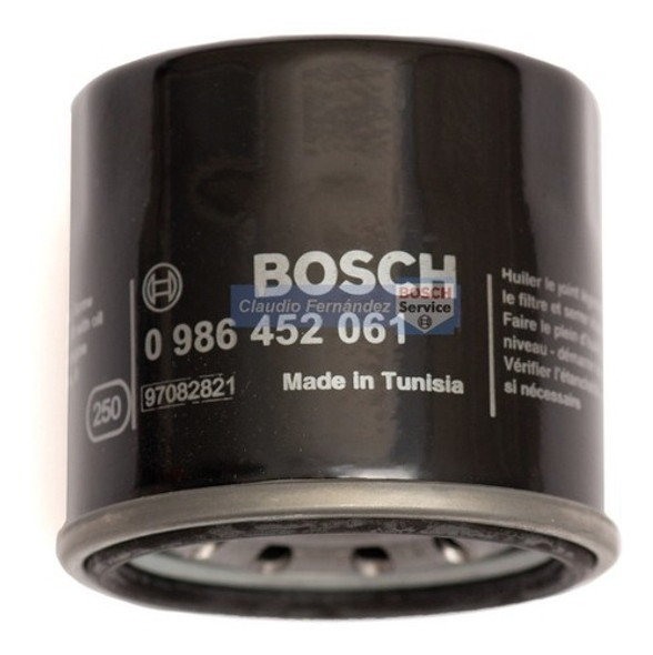 Filtro Aceite Bosch Nissan Tiida 1.8 16v 2008 2009 2010 2011 1