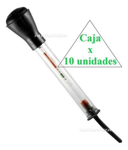 Densimetros Hidrómetro Para Baterias Profesional, X 10 Un. 0