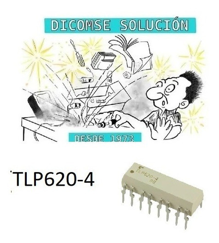 Circuito Integrado Tlp620-4 Tlp620 Dil-16 0
