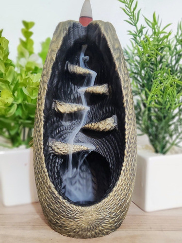 Cascada De Humo Torre 15 Cm + 10 Conitos De Regalo 1