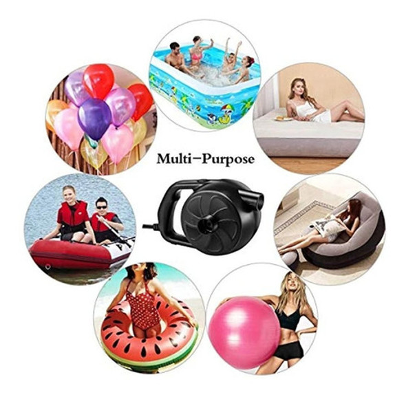 Bomba De Aire Eléctrica, Inflador De Bomba De Aire De Alta P 1