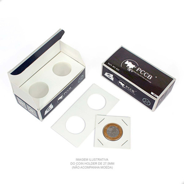5 Cx Coins Holder Pccb 40mm Profissional 0