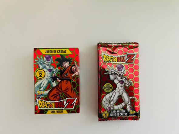 Cartas Dbz Saga Freezer - Serie 2 - 1 Mazo + 20 Sobres - Sd 0