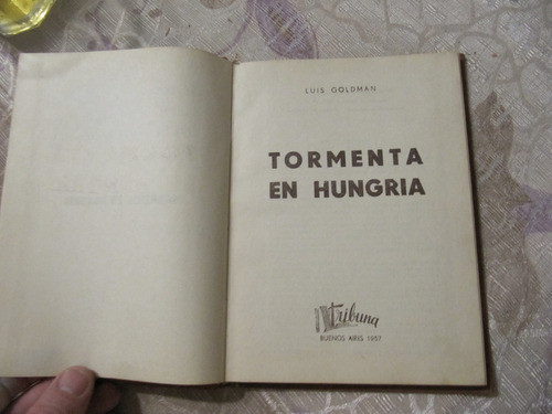 Tormenta En Hungría - Luis Goldman 1