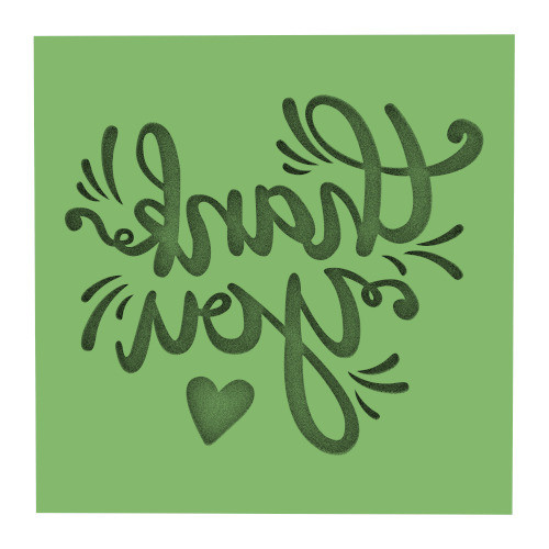 2850 Thank You Relieve Cortante Para Galletas 0