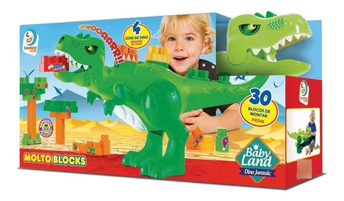 Dinosaurio Cardoso Toys Con Bloques Grande Universo Binario 0