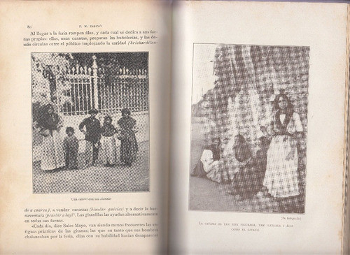 1915 Gitanos Historia Costumbres Diccionario Pabano Montaner 1