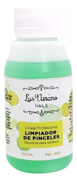 Limpiador De Pinceles Las Varano 100ml 0