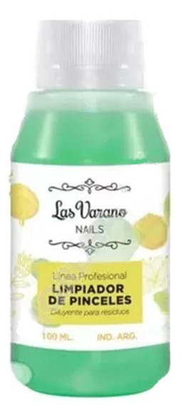 Limpiador De Pinceles Las Varano 100ml 1