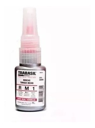 Pegamento Traba Rosca Trabasil Torque Medio Rm1 Frasco X 15g 0