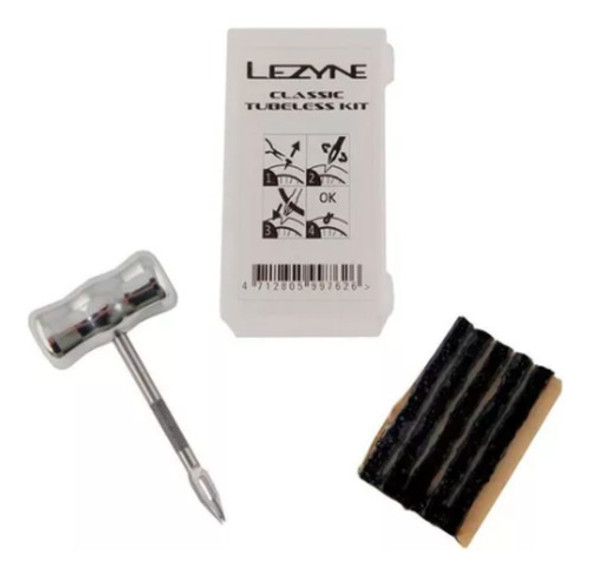 Kit De Reparación Bicicleta Cubiertas Tubeless Lezyne 0 Kit De Reparación Bicicleta Cubiertas Tubeless Lezyne 0