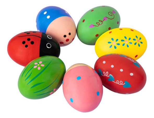 Maracas En Forma De Huevos De Madera Set X3 Ltf Shop 0