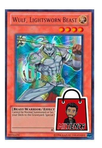 Wulf, Lightsworn Beast - Ultra Rare - Miltienda - Yugioh 0