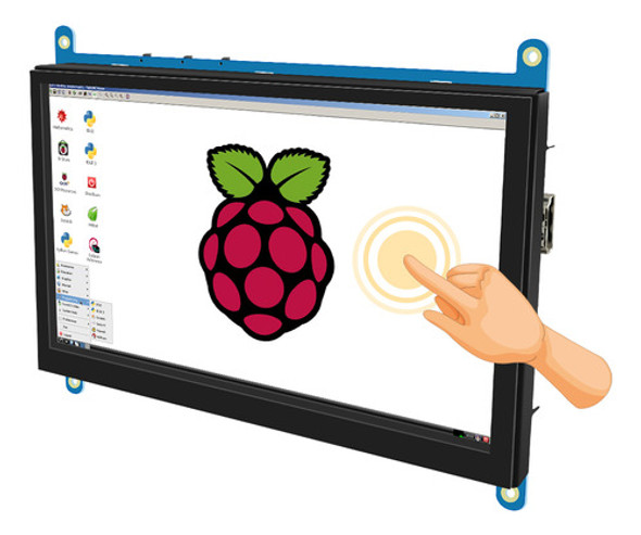 Monitor De Tela Lcd 7 Polegadas Com Sensível Ao Toqu 45422ra 0
